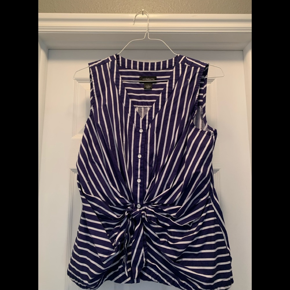 Woman’s sleeveless blouse